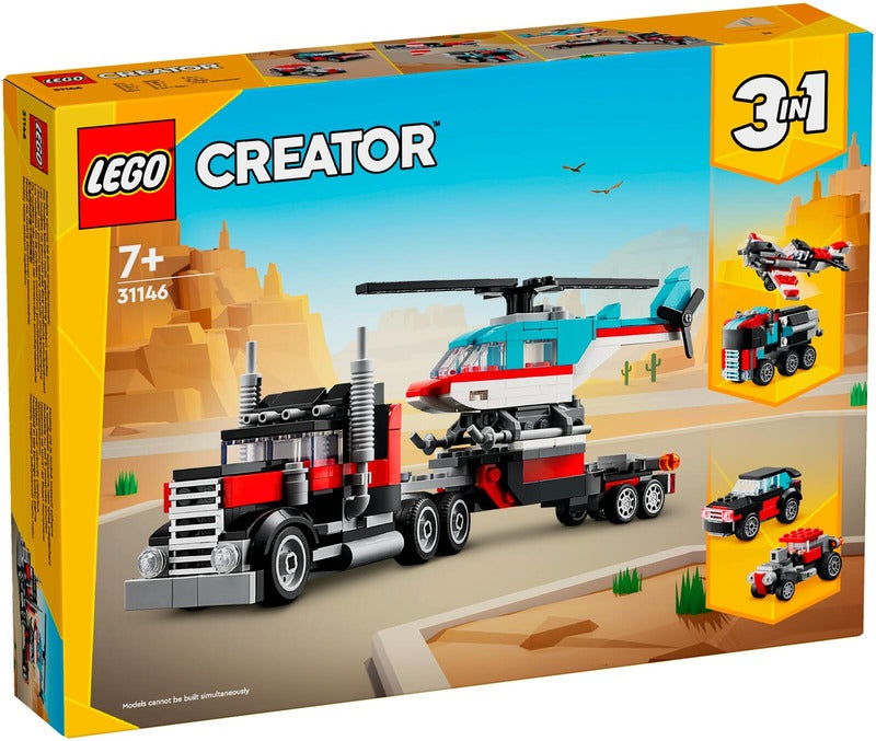 LEGO 皮卡车与直升机｜LEGO® Creator 31146 Lava-auto ja helikopteri
