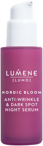 Lumene LUMO Silottava & pigmenttiläiskiä häivyttävä yöseerumi 30 ml