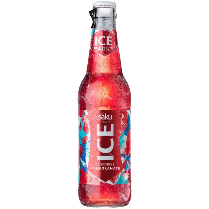 Saku On Ice Pomegranate 4,0% 33cl｜Saku 冰石榴 4.0% 33cl
