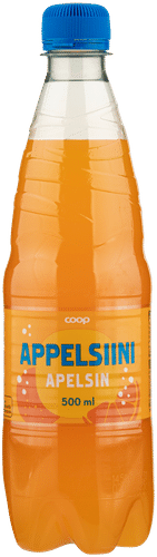 Coop 橙味汽水 0.5升瓶
