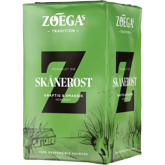 Zoégas Skånerost 450g suodatinkahvi｜Zoegas Zoégas Skånerost 450 克滴滤咖啡