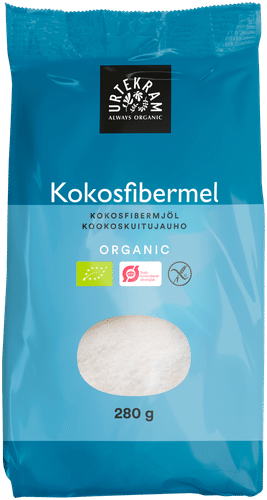 URTEKRAM luomukookoskuitujauho 280g｜Urtekram 有机椰子纤维粉 280g