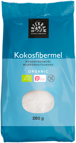 URTEKRAM luomukookoskuitujauho 280g｜Urtekram 有机椰子纤维粉 280g
