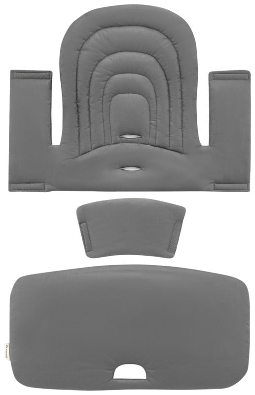 Hauck 高脚餐椅座垫 深灰色｜Hauck istuinpehmuste syöttötuoliin Highchair tummanharmaa