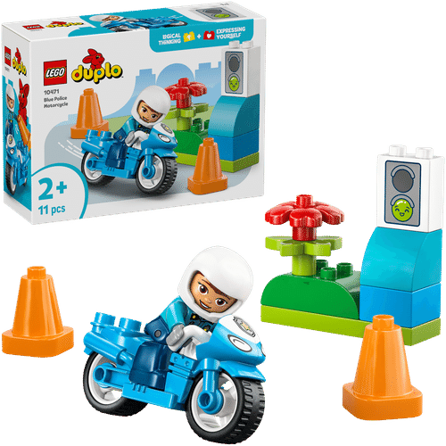 LEGO DUPLO Town LEGO® DUPLO Town 10471 蓝色警用摩托车