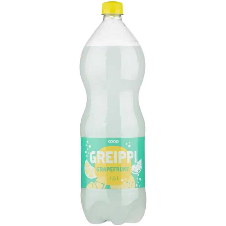 Coop greippi virvoitusjuoma 1,5l｜Coop 柚子软饮料 1,5l