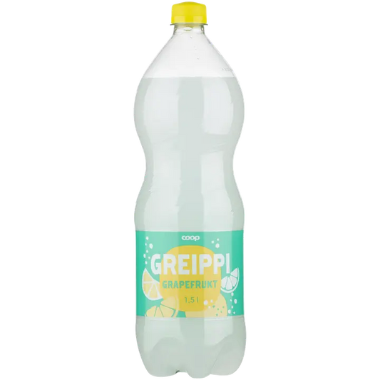 Coop greippi virvoitusjuoma 1,5l｜Coop 柚子软饮料 1,5l