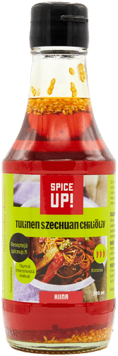 Spice Up! Tulinen Szechuan chiliöljy 200 ml