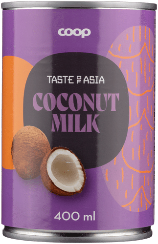 Coop 亚洲风味椰奶 400 ml｜Coop Taste of Asia kookosmaito 400 ml