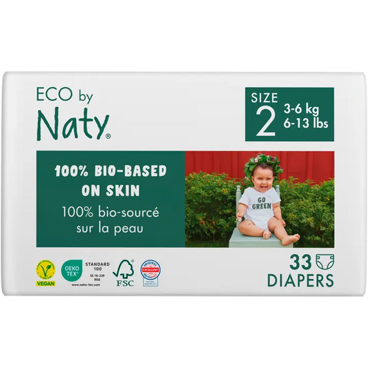 Nature Baby Care Naty Mini 2 teippivaipat｜Nature Baby Care Naty Mini 2 胶带纸尿裤