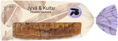 Rosten Jyvä & Kuitu viipaleet 400 g｜Rosten 谷物纤维切片面包 400 g