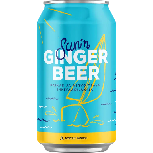 Sun'n Ginger Beer 0,33l｜Sun'n 姜汁饮品 0,33l