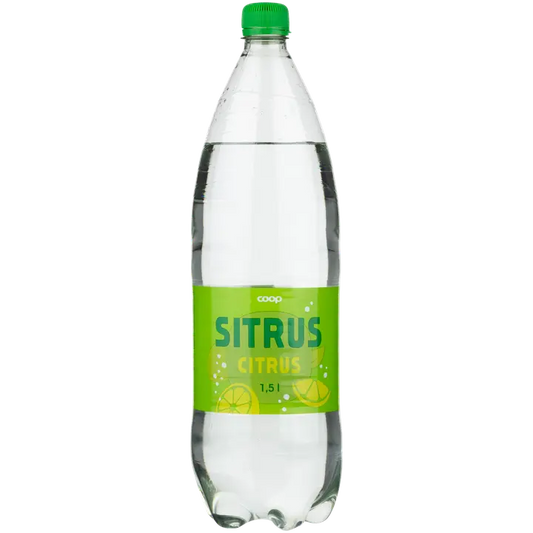 Coop Sitrus virvoitusjuoma 1,5 l kmp｜Coop 柑橘软饮料 1.5 升 kmp