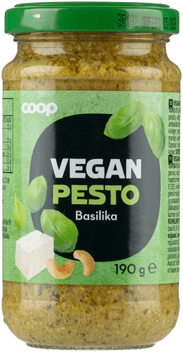 Coop 纯素罗勒青酱 190 g｜Coop basilikapesto vegaaninen 190 g