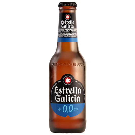 Estrella Galicia alkoholiton olut 0,0 % -til 0,25 l plo｜Estrella 加利西亚0度饮料 0.0% - 0.25 升 plo