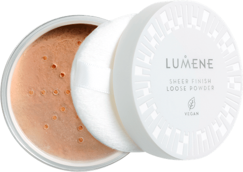Lumene Sheer Finish Irtopuuteri Translucent Medium Deep 8 g