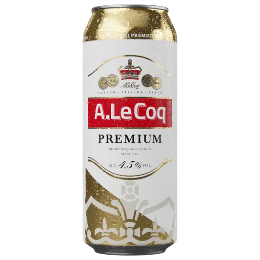 A. Le Coq Premium 4,5% olut 0,5 l tlk｜A. Le Coq 优质 4.5% 饮料 0.5 升 tlk