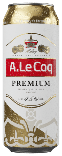 A. Le Coq 高级饮品4.5% 0.5升罐
