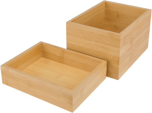 House säilytyslaatikko bambua 2 kpl