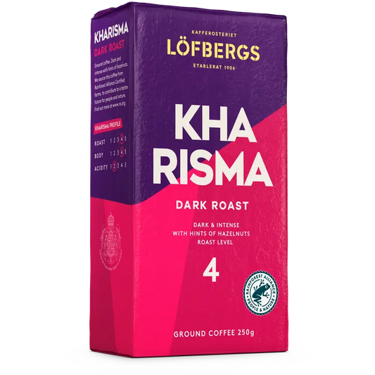 Löfbergs Kharisma Suodatinkahvi 250 g Rainforest Alliance｜Löfbergs Kharisma 过滤咖啡 250 克 雨林联盟