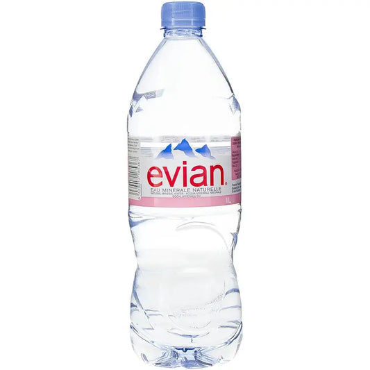 Evian uontainen kivennäisvesi 1L｜Evian 软矿泉水 1L