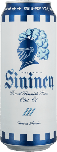 Sininen olut 4,5% 0,5 l