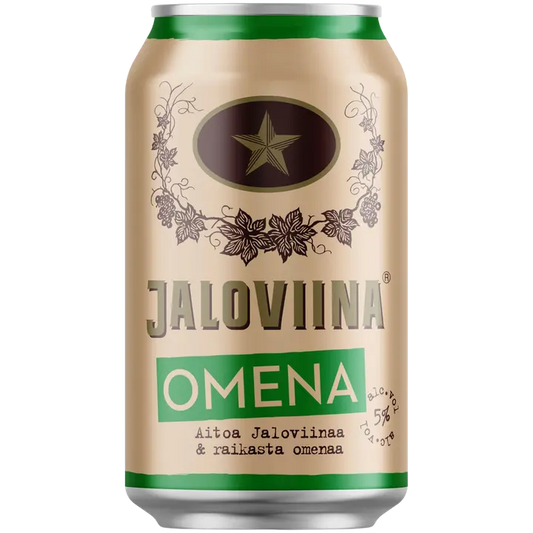 Jaloviina Omena 5% 33cl CAN｜Jaloviina 苹果 5% 33cl 罐装