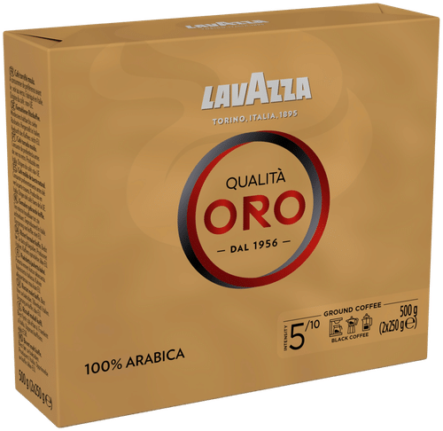 Lavazza Qualita Oro 2x250g｜Lavazza 黄金品质 2x250g