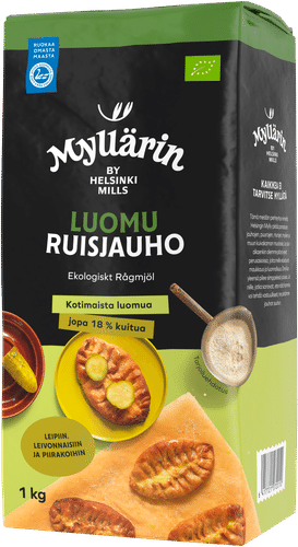 Myllärin Luomu Ruisjauho 1 kg｜Myllärin 有机黑麦粉 1 kg