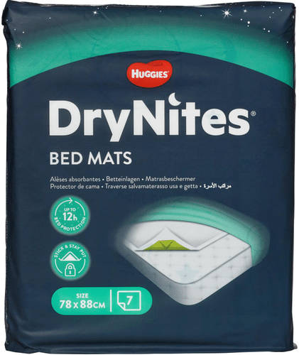 Huggies DryNites 床垫保护垫 7kpl