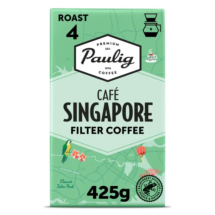 Paulig Café Singapore kahvi suodatinjauhatus 425g｜Paulig 新加坡咖啡厅咖啡过滤研磨 425g