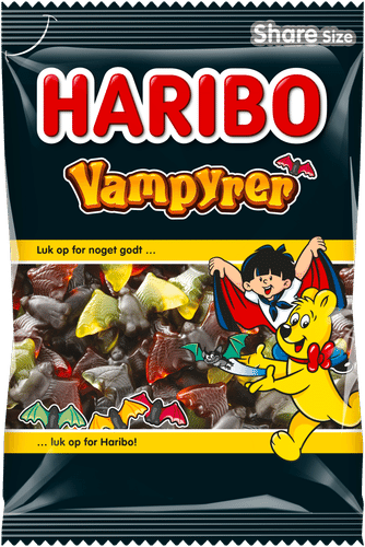 HARIBO Vampyrer 375g Karkkipussi