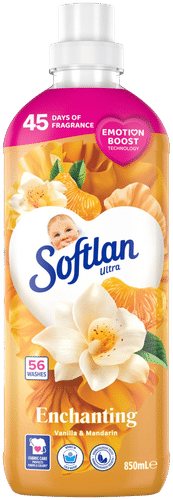 Softlan Emotions 迷人香草与柑橘柔顺剂 850ml