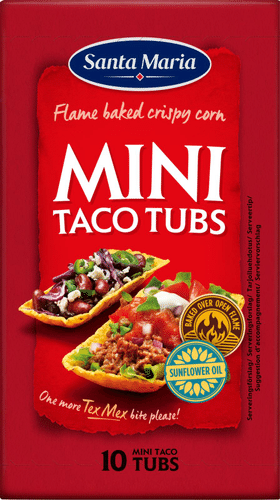 Santa Maria 86克迷你塔可碗｜Santa Maria 86G Mini Taco Tubs