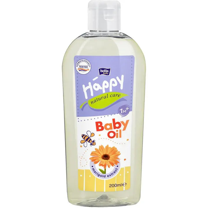 Happy Diapers Happy 200ml vauvaöljy｜Happy Diapers 快乐婴儿油200ml