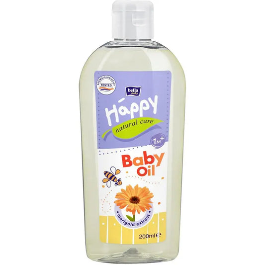 Happy Diapers Happy 200ml vauvaöljy｜Happy Diapers 快乐婴儿油200ml