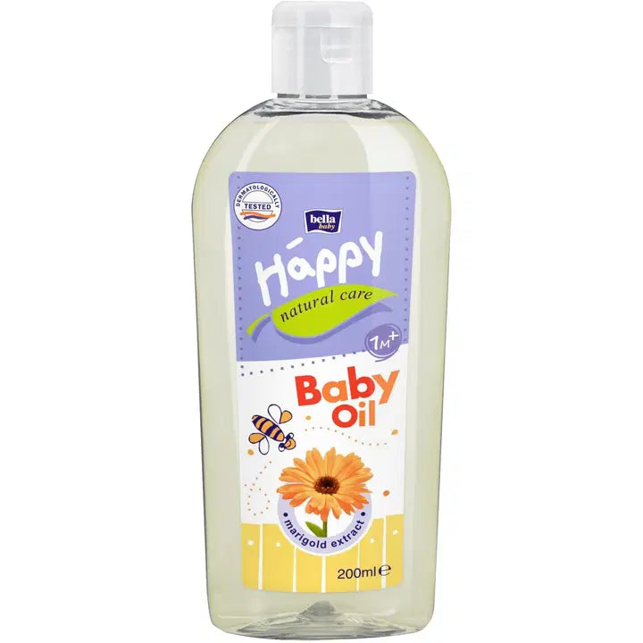 Happy Diapers Happy 200ml vauvaöljy｜Happy Diapers 快乐婴儿油200ml