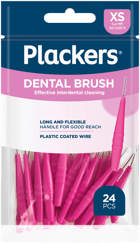 Plackers 齿间刷 XS 0.4mm 24kpl