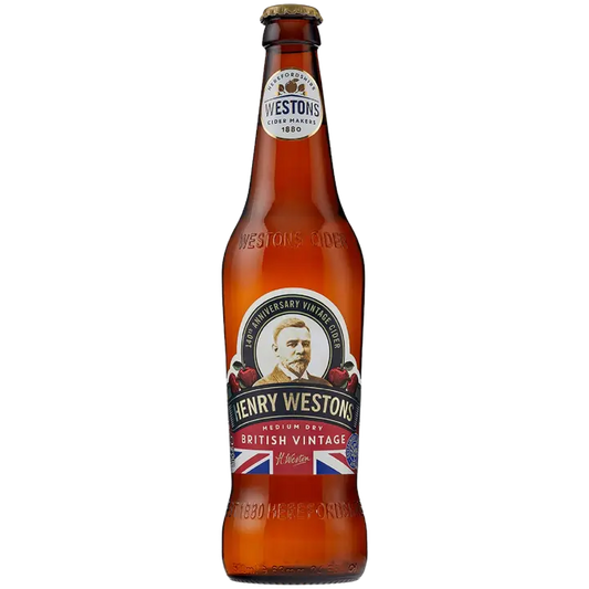 Henry Westons British Vintage Cider 7,3% 50cl plo｜Henry Westons 英国老式苹果饮品 7.3% 50cl plo