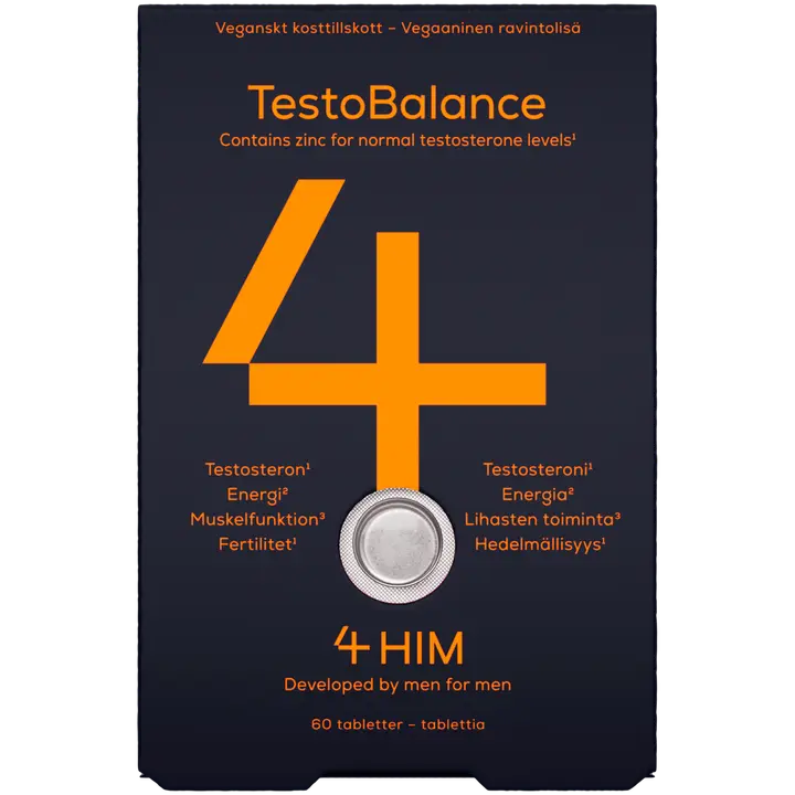 4Him TestoBalance ravintolisä 60 kpl-4Him TestoBalance 食品补充剂 60 kpl