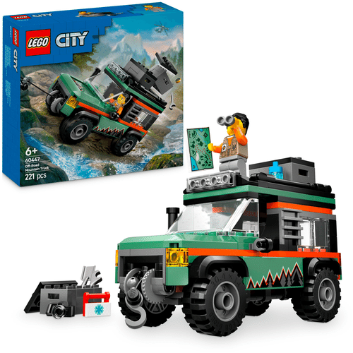 LEGO City Great Vehicles 乐高®城市大型车辆 60447 四驱山地越野车