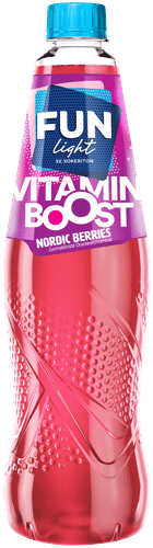 FUN Light Vitamin Boost nordic berries juomatiiviste 0,8l｜Fun Light Vitamin Boost 北欧浆果浓缩饮料 0,8l