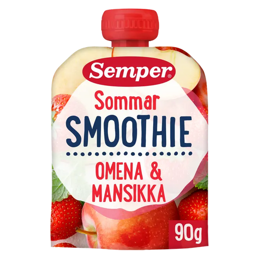 Semper Smoothie Sommar 6kk hedelmäsose 90g｜Semper Smoothie Sommar 6 个月果泥 90g