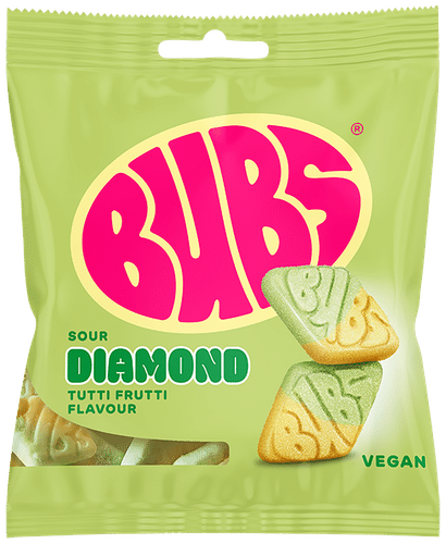 Bubs Tutti Frutti DIAMOND 糖果 155g