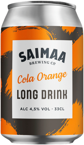 Saimaa Long Drink Cola Orange 4,5% 0,33l tölkki