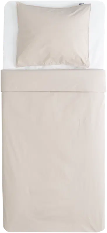 Familon Percale被套套装 150x210+50x60cm 灰米色