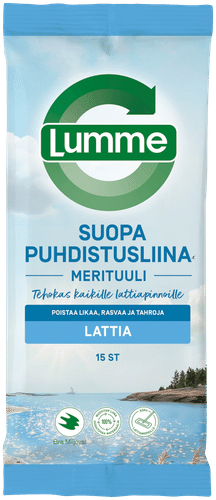 Lumme Merituuli Suopapuhdistusliina Lattia 15kpl