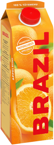 Brazil Appelsiinitäysmehu 100% 1 L｜Brazil 全橙汁 100% 1 L