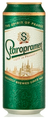 Staropramen 优质麦芽饮品5%罐装 0,5 L