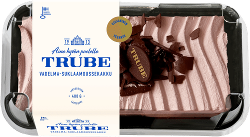 Trube Vadelma-suklaamoussekakku 400 g vadelma-suklaamoussetäytteinen kakku｜Trube 覆盆子巧克力慕斯蛋糕 400克 覆盆子巧克力慕斯夹心蛋糕